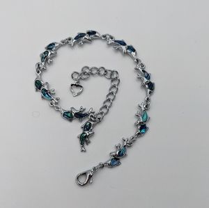 Vintage Sterling silver Dolphin bracelet
